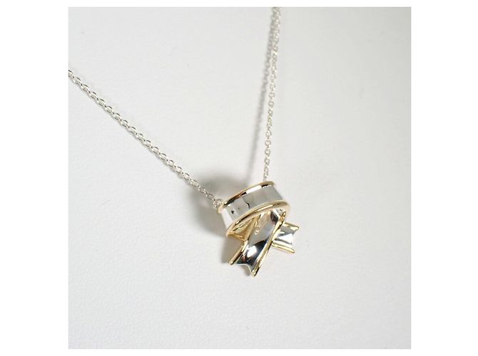 Autre Marque Collana Ribbon Tiffany & Co. 925 750 - vista 4