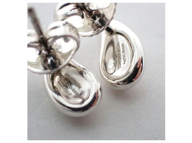 Autre Marque Tiffany & Co. 925 Teardrop Stecker-Ohrringe - Ansicht 7