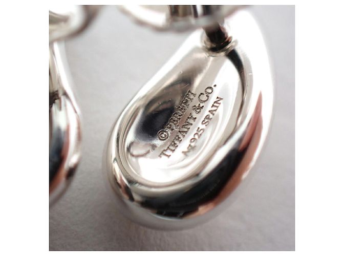 Autre Marque Tiffany & Co. 925 Teardrop Stecker-Ohrringe - Ansicht 8