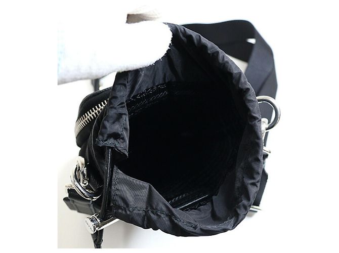 Bolsa de Ombro Prada 2ZH155 Capa para Smartphone em Re-Nylon - vista 6