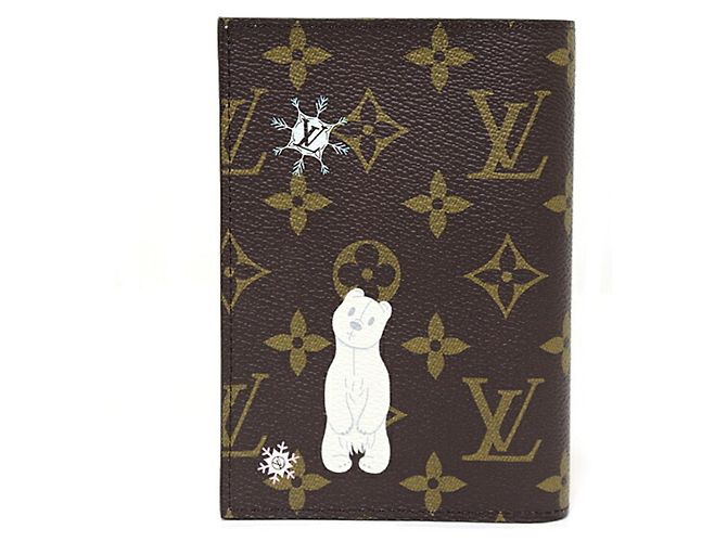 Custodia passaporto Louis Vuitton Monogram Azur - vista 2