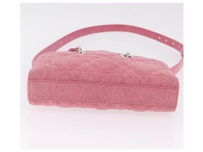 Christian Dior Lady D-Joy Macrocannage Quilt Denim Medium - Ansicht 5