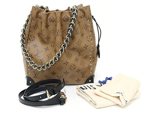 Noe Borsa 3-way Louis Vuitton Noé Trunk Monogram Empreinte - vista 6