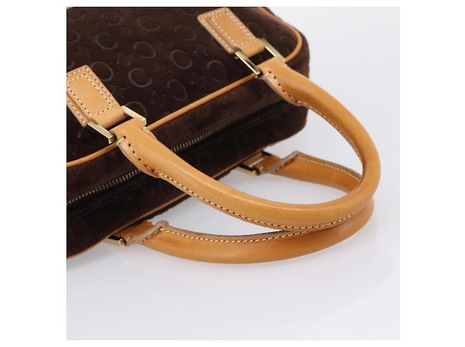 Céline Celine C Macadam Scamosciato e Pelle - vista 7