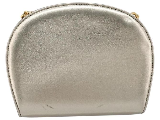 Salvatore Ferragamo Gancini Chain Leather Mini - vista 2