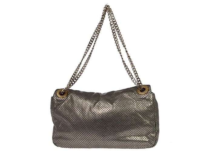 Chanel Drill Flap Perforated Leather Medium - vista 2