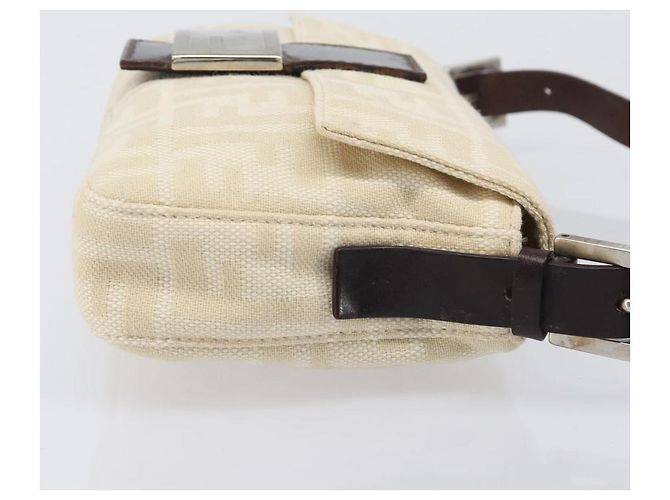 Borsa Fendi Baguette Zucca Canvas Medium - vista 3