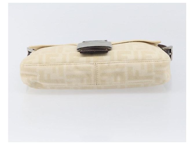 Borsa Fendi Baguette Zucca Canvas Medium - vista 5