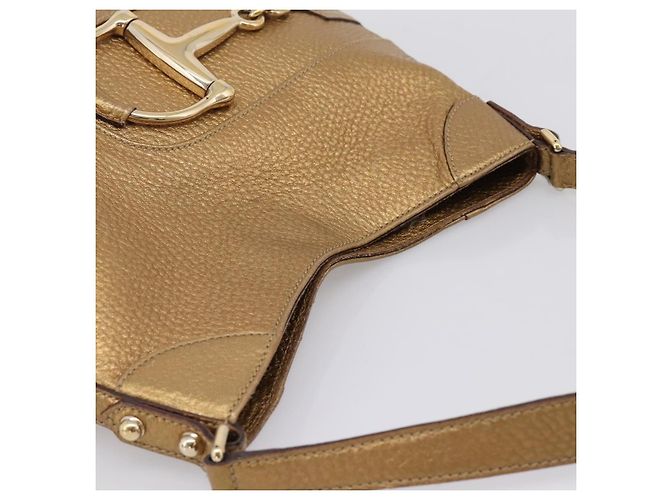Sac à épaule en cuir Gucci - vue 6