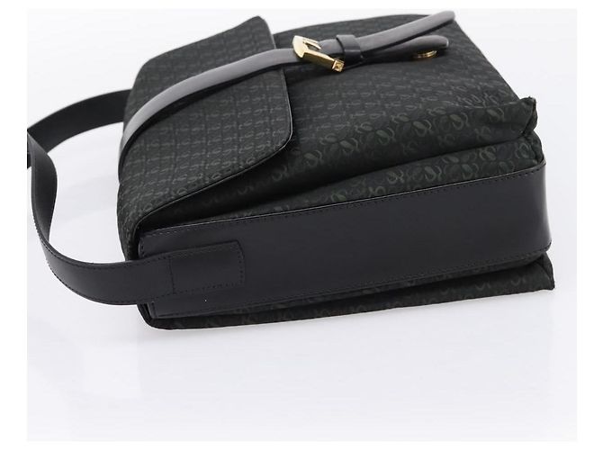 Loewe Vintage Canvas Handtas Grün - Ansicht 3