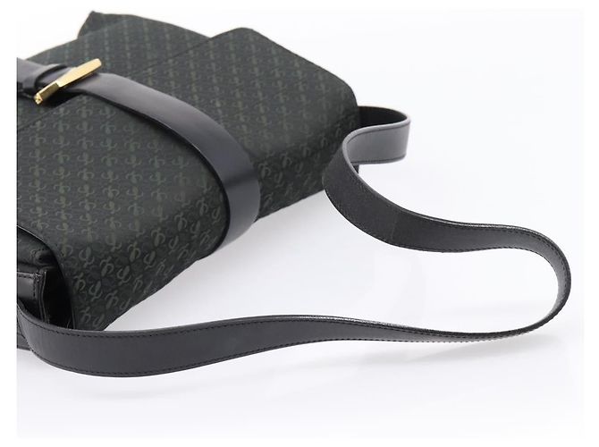 Loewe Vintage Canvas Handtas Grün - Ansicht 6