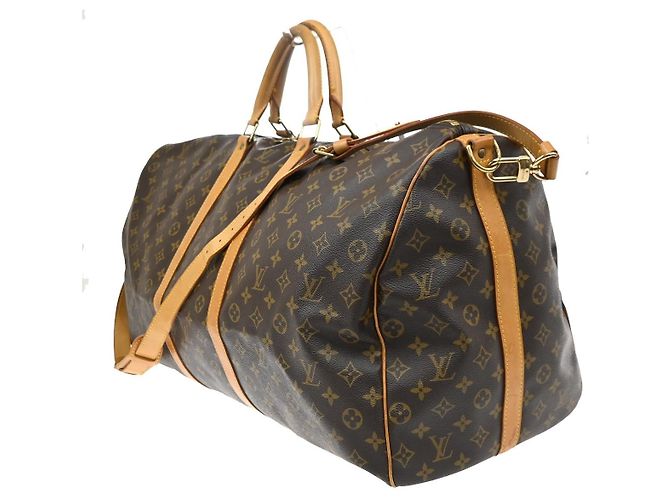 Louis Vuitton Keepall Bandouliere Monogram Canvas 60 - vista 3