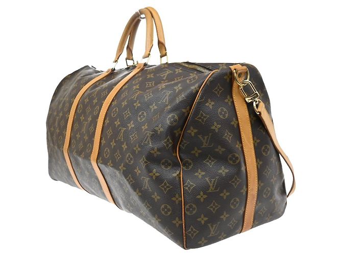 Louis Vuitton Keepall Bandouliere Monogram Canvas 60 - vista 4