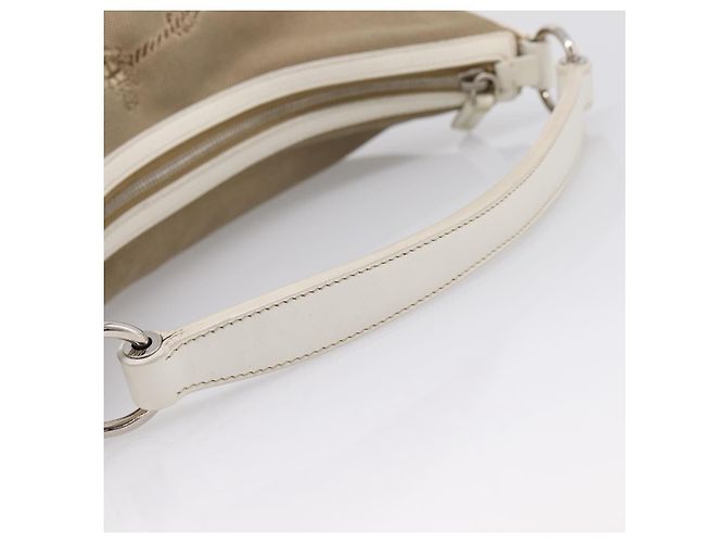 Prada Canapa Hobo Canvas com Couro Medium - vista 7