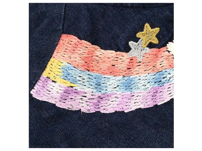Cappello Bucket Chanel Denim Mood con ricamo Night Flight - vista 6