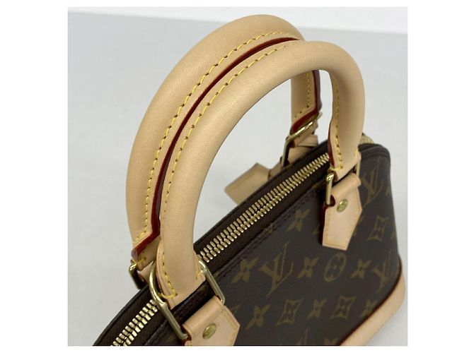 Louis Vuitton Alma BB Monogram Handtasche - Ansicht 7