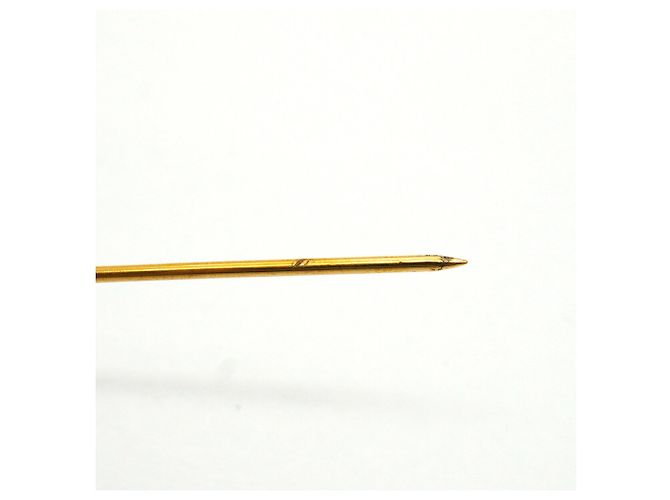 Broche Chanel banhada a ouro - vista 8