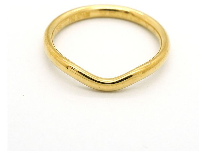 Autre Marque Tiffany & Co. Curved Band Ring in 18K Gelbgold - Ansicht 3