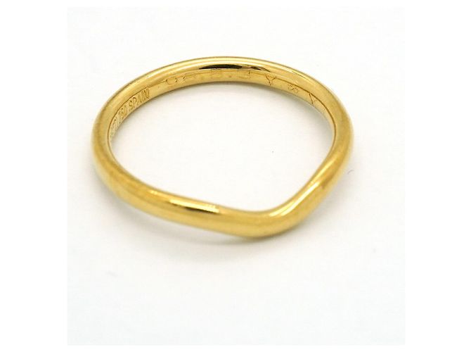 Autre Marque Tiffany & Co. Curved Band Ring in 18K Gelbgold - Ansicht 5