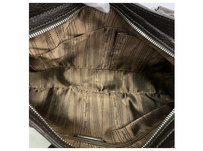 Borsa in pelle Gancini Salvatore Ferragamo - vista 4