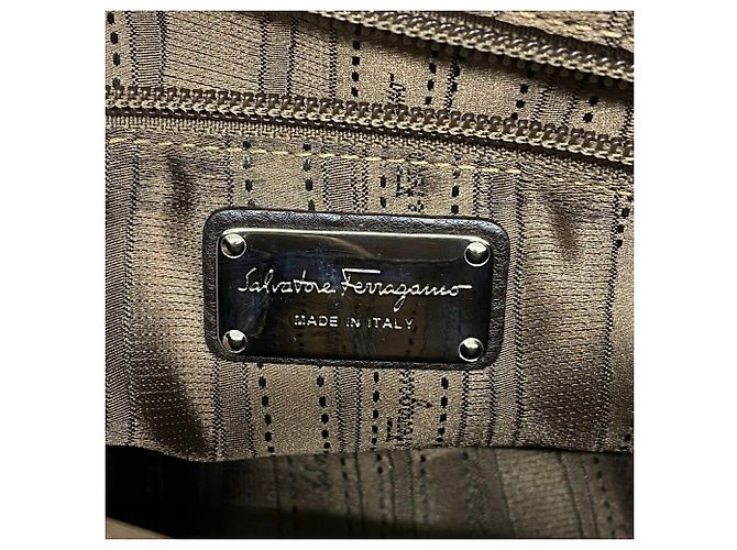 Borsa in pelle Gancini Salvatore Ferragamo - vista 5