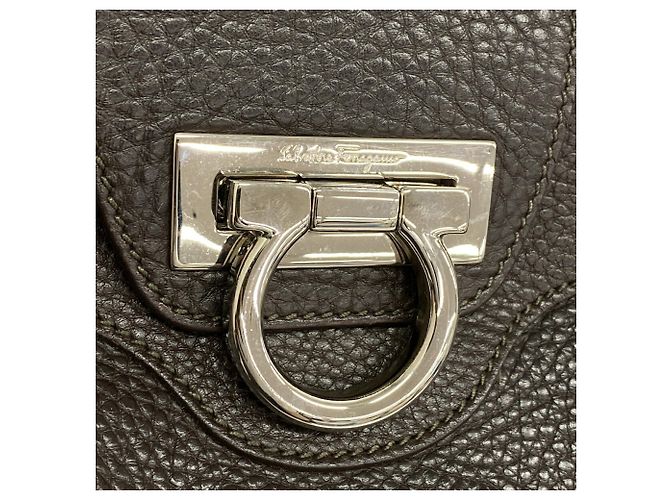 Borsa in pelle Gancini Salvatore Ferragamo - vista 8