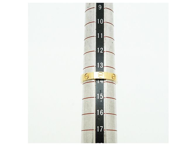 Anello Mini Love Cartier in oro giallo 18K - vista 5