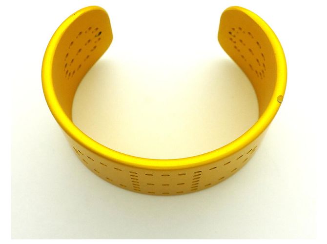 Hermès Bracciale Rigido Hermes Evelyne Cuff Aluminum - vista 3