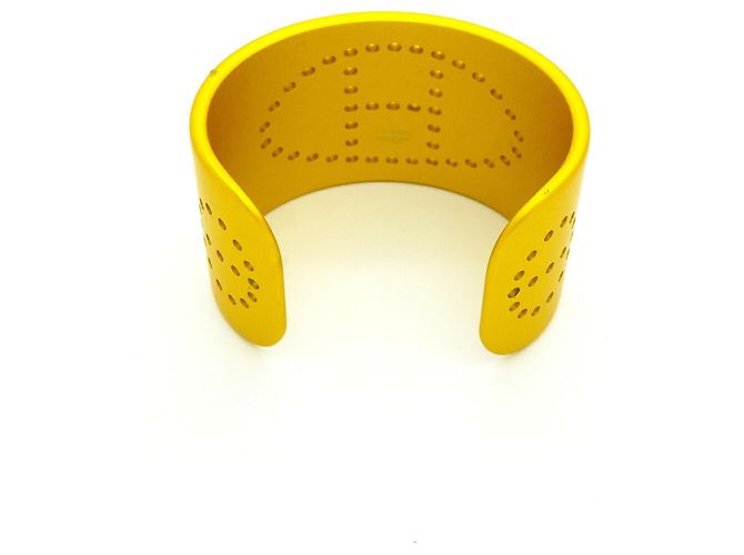 Hermès Bracciale Rigido Hermes Evelyne Cuff Aluminum - vista 4