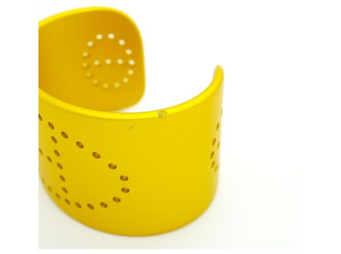 Hermès Bracciale Rigido Hermes Evelyne Cuff Aluminum - vista 7