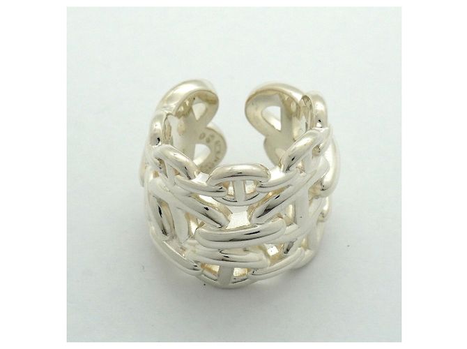 Ring Hermès Anillo Hermes Enchainée Chaine d'Ancre en Plata de Ley 925 - vista 3