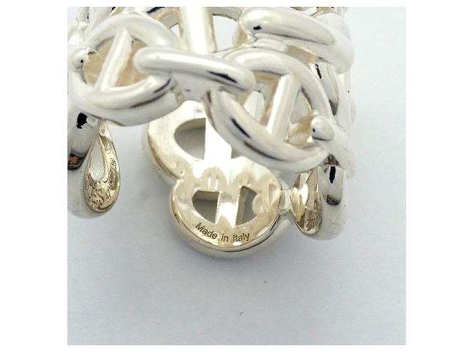 Ring Hermès Anillo Hermes Enchainée Chaine d'Ancre en Plata de Ley 925 - vista 5