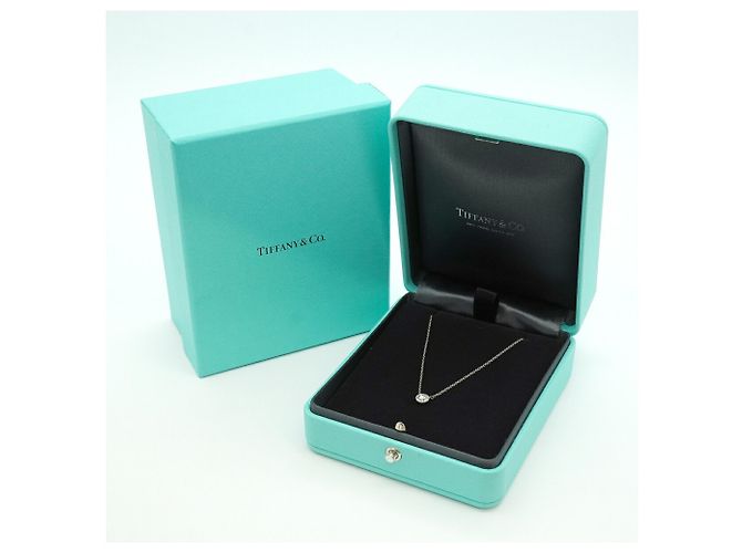 Autre Marque Tiffany & Co. Soleste Platin-Halskette - Ansicht 7