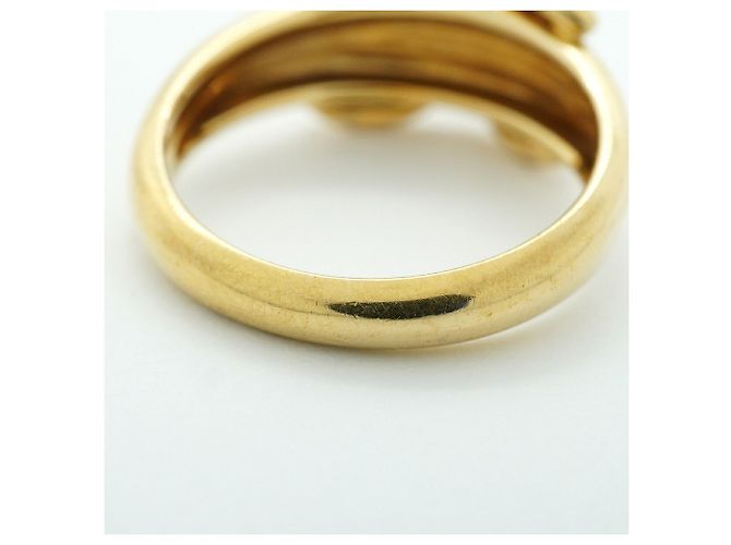 Autre Marque Tiffany & Co. Ehering aus 18K Gelbgold mit Diamanten - Ansicht 8