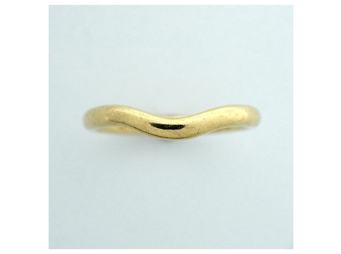Autre Marque Anello Fascia Curva Tiffany & Co. in Oro Giallo 18K - vista 2