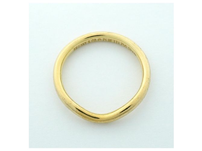 Autre Marque Anello Fascia Curva Tiffany & Co. in Oro Giallo 18K - vista 3