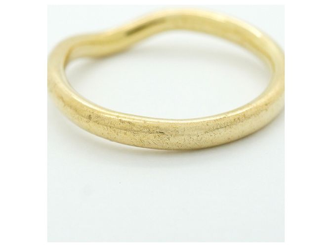 Autre Marque Anello Fascia Curva Tiffany & Co. in Oro Giallo 18K - vista 9
