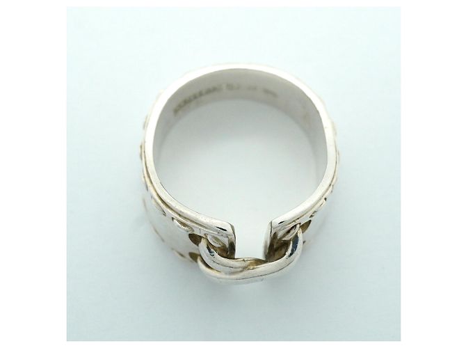 Ring Hermès Anello a Fascia Hermes Silver 925 - vista 3