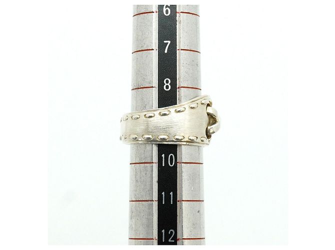 Ring Hermès Anello a Fascia Hermes Silver 925 - vista 6