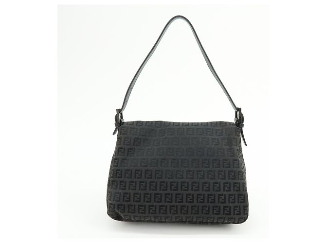 Fendi Zucchino Canvas Mamma Baguette Canvas Medium - vue 2