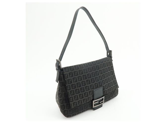 Fendi Zucchino Canvas Mamma Baguette Canvas Medium - vue 4