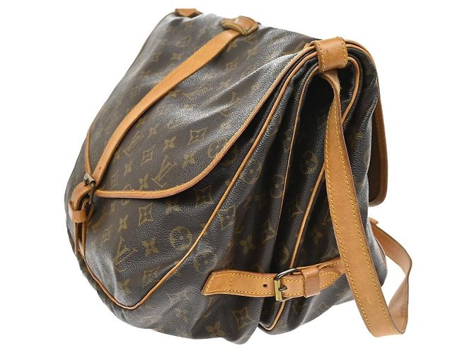 Louis Vuitton Saumur Monogram Canvas 35 - vista 3