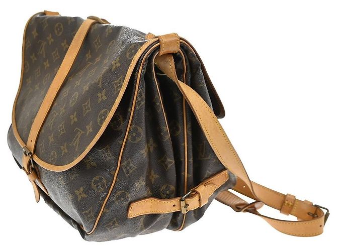 Louis Vuitton Saumur Monogram Canvas 35 - vista 4