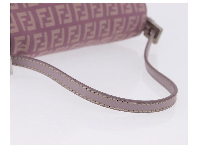 Borsa Fendi Baguette Zucchino Canvas Small - vista 7