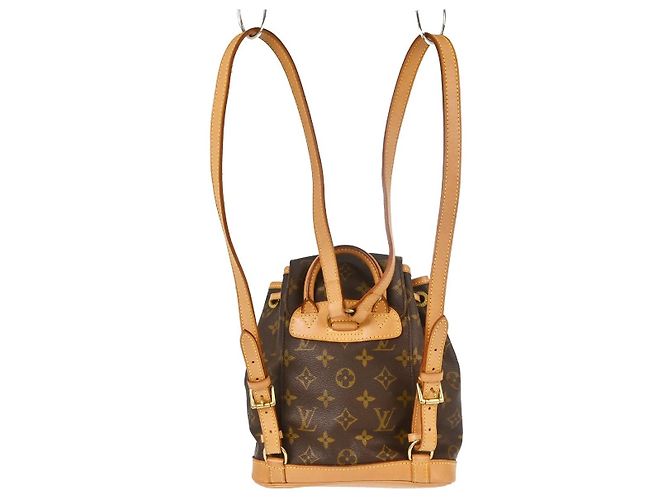 Louis Vuitton Vintage Montsouris Monogram Canvas Mini - vue 2