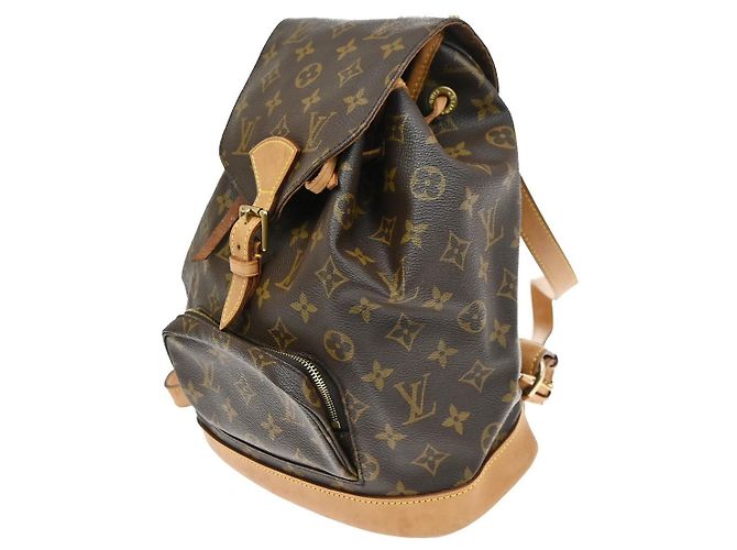 Louis Vuitton Vintage Montsouris Monogram Canvas MM - vue 3