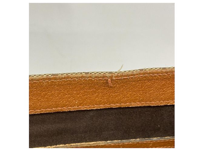 Gucci Shopper Bag aus braunem Canvas - Ansicht 9