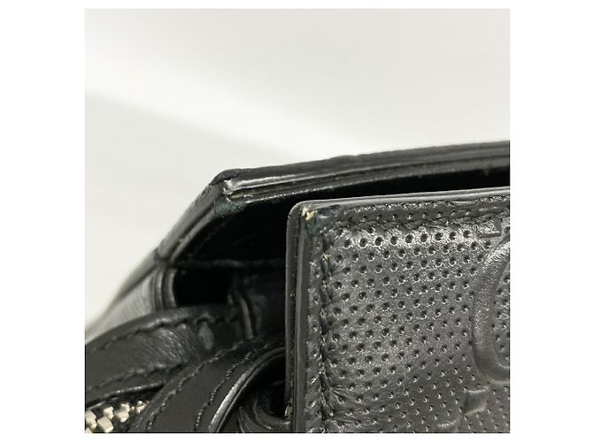 Borsa Tote Gucci in pelle nera - vista 10
