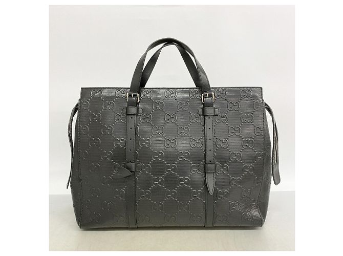 Borsa Tote Gucci in pelle nera - vista 11