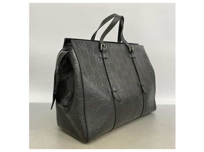 Borsa Tote Gucci in pelle nera - vista 2